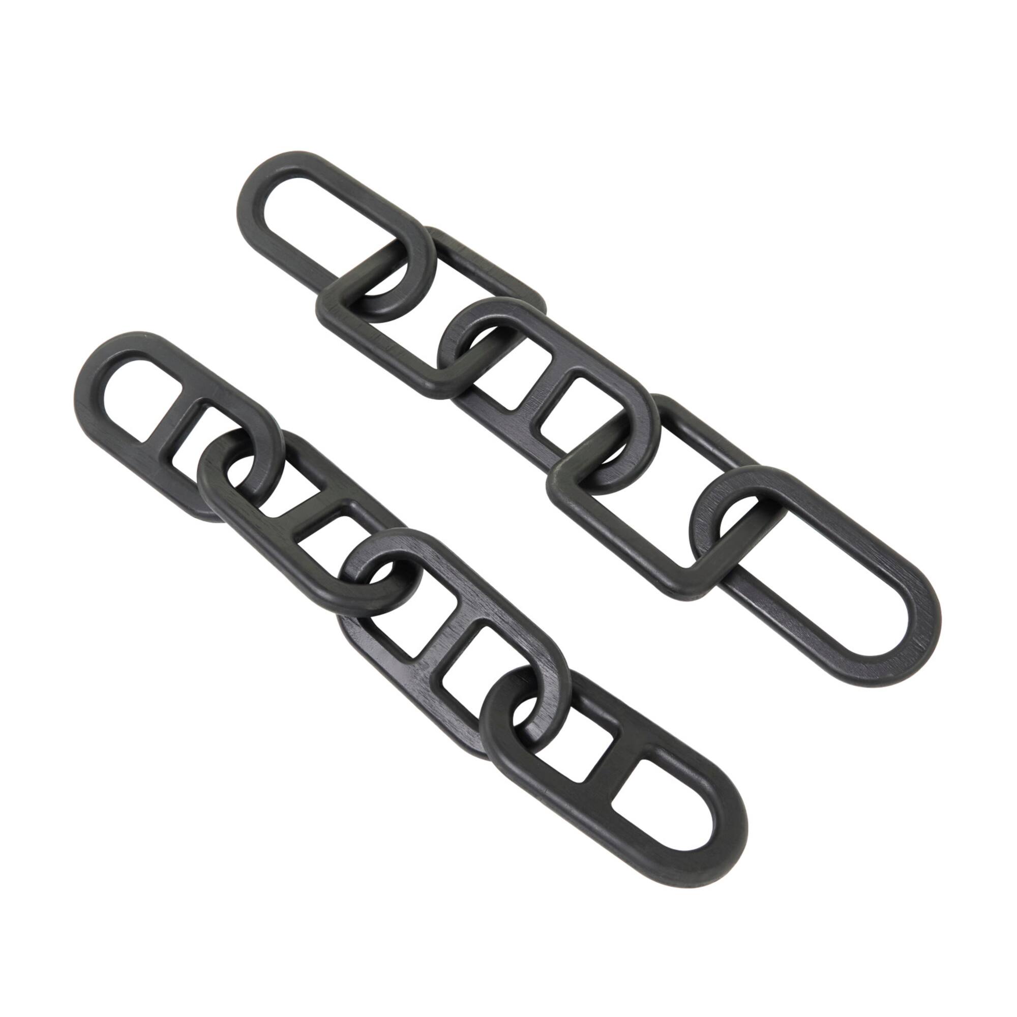 CosmoLiving by Cosmopolitan Wood Chain Sculpture Set